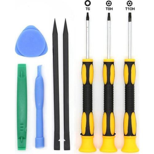 T6 T8 T10 Torx Screwdriver Set for Xbox One and S Controller Security Screw Driver Professional Spudger Prying Repair Tool