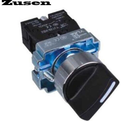Zusen XB2-10X metal block type selector siwtch push button switch