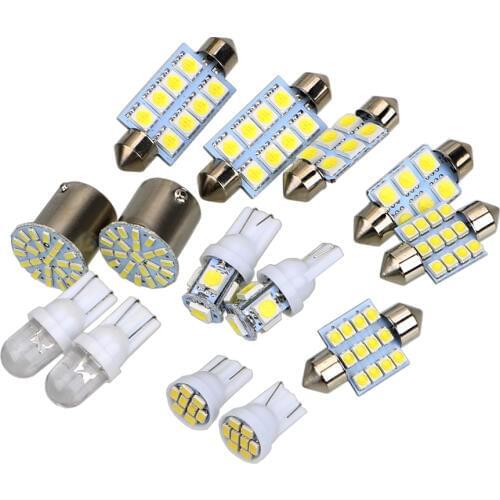 Car-styling Clearance Light Car License Plate Light T10 5050 5smd Dome Reading Light 14 Piece/Set