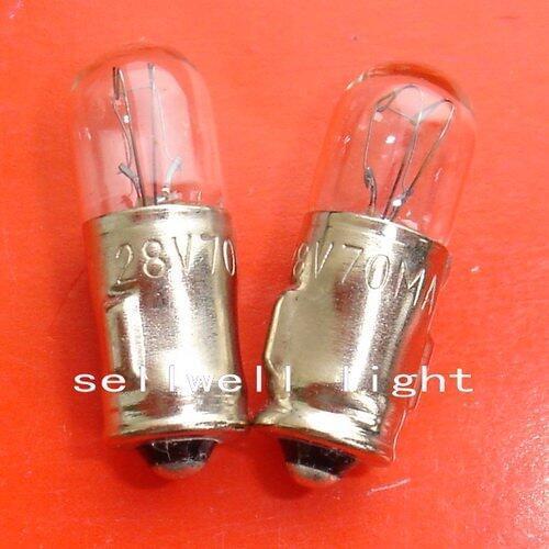 Free Shipping Great!miniature Lighting Lamps 28v 70ma Ba7sx21 A545