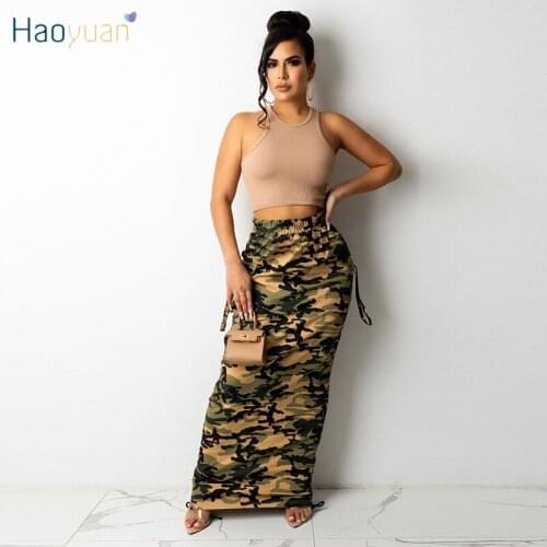 Женские юбки макси HAOYUAN China At AliExpress