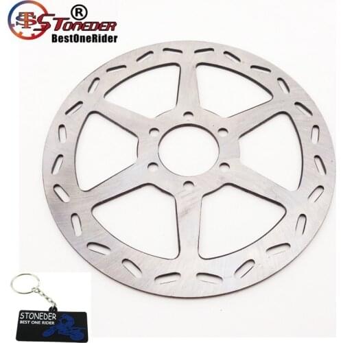 STONEDER Pocket Mini Bike Brake Caliper Disc Disk Rotor For TaoTao ATD80A Motovox MBX12 Realtree 80cc Monster Youth Minimoto