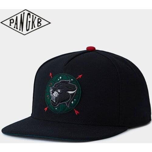 PANGKB Brand RULE THE WORLD CAP black Panther hip hop snapback hat for men women adult outdoor casual sun baseball cap