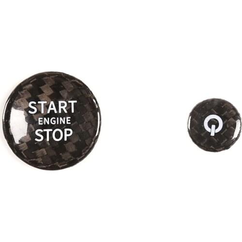 Car Engine Start Button Replace Cover STOP Switch Stickers for Land Rover Defender 2020-2022