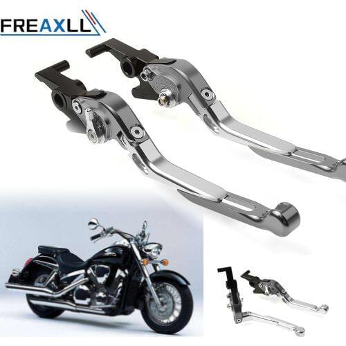 Motor Accessorie For Honda Fury VTX1300CX 2009 2010 2011 2012 2013 2014 2015 2016 2017 2018 2019 Foldable Brake Clutch Lever