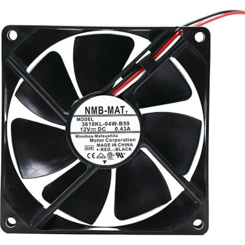 New original NMB 9225 9CM 3610KL-04W-B50/B59 0.43A 12V gale volume chassis cooling fan