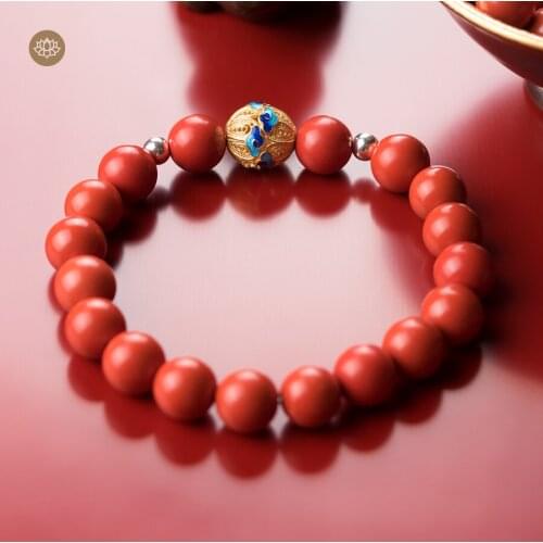 Cloud high content cinnabar 925 silver bracelets gifts transportation prosperous career bunch of original design