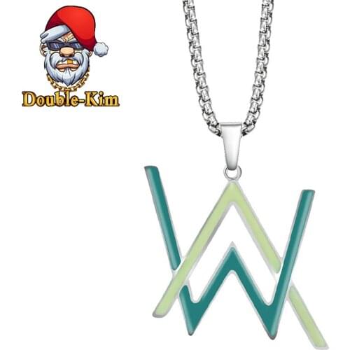 Luminous Lightning Pendant Necklace Men Titanium Stainless Steel Material Chain Necklaces Classic Men Fashion Trendy Jewelry