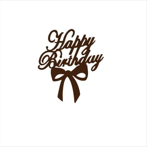 Happy birthday! Metal Cutting Dies for DIY Scrapbooking Album Paper Cards Decorative Crafts Embossing Die Cuts