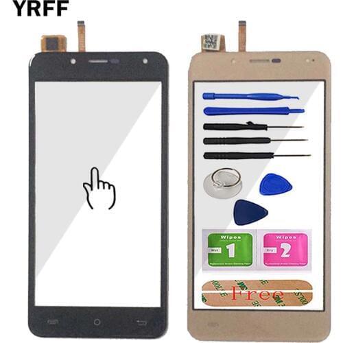 YRFF Mobile Front Touch For Cubot Rainbow 2 Touch Screen Digitizer Panel Glass Len Sensor Tools Protecotr Film + Adhesive