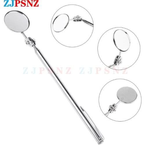 30mm 50mm Automotive Maintenance Inspection Mirror 360 Degree Folding Folding Telescopic Reflector Hand Repair Tools Universal