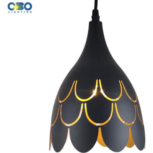 Vintage Pendant Lamp Black E27 With Bulb 1.2-1.5M Cable Bar/Restaurant/Coffee Shop Indoor Lighting Iron Lampshade Retro Lights