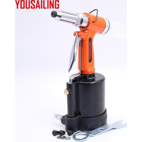 YOUSAILING 3.2-6.4MM Pneumatic Blind Riveter Air Hydraulic Rivets Nail Gun Non-Vaccum Style