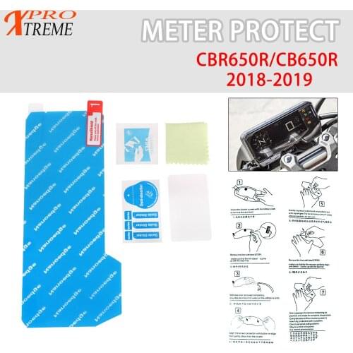 Scratch Protection Film Screen Protector Sticker Instrument Speedometer Film For HONDA CBR650R CB650R CBR 650R CB 650R 2019