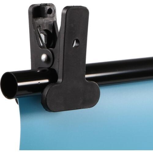 2PCS Large size Universal Photo Studio Light Stand Paper Canvas Muslin Backdrop Background Clamps Clips NEW