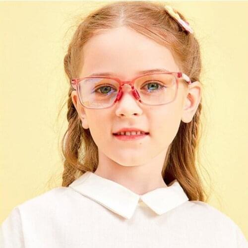 2020 Square Childrens glasses frame Blue Light Optical Frame TR90 Optical Frame Eyeglasses Oculos De Grau