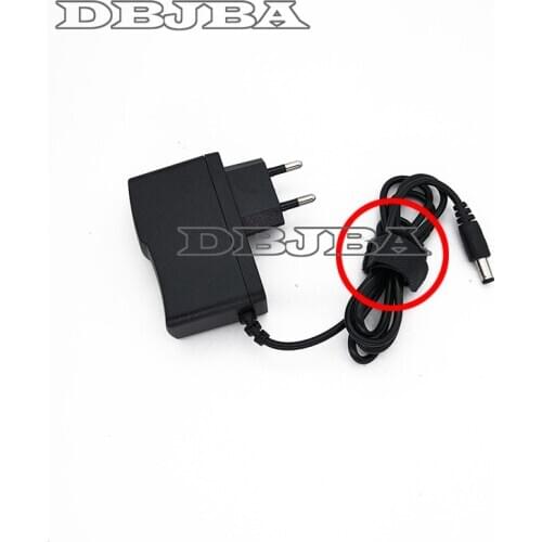 5pcs/lot New AC 100V-240V Converter Adapter DC 6V 1A 1000mA Power Supply EU Plug DC 5.5mm x 2.1mm 5.5*2.5MM
