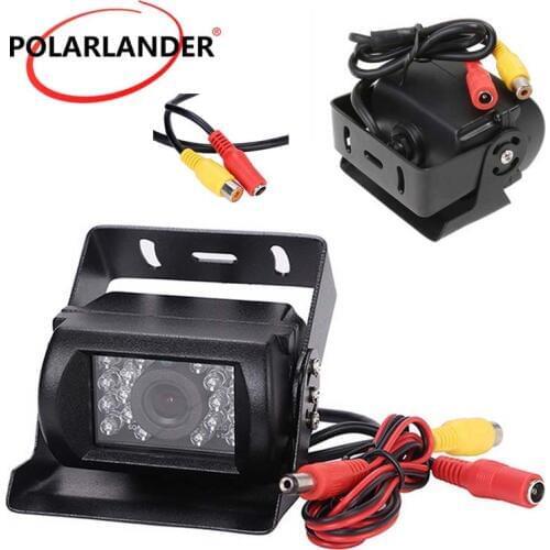 Good quality night vision car rear view camera bus rear camera truck reverse camera 120 degree wide angle 12-24V
