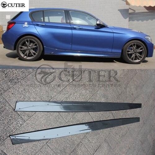 F20 116i 118i 125i 120i Carbon Fiber side skirts for BMW F20 1 series Car body kit 2012-up