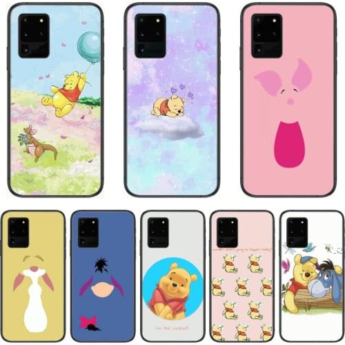 Phone Case Winnie the Pooh Tigger Piglet Donkey Eyeore Phone cover hull For SamSung Galaxy S 6 7 8 9 10 20 Plus Edge E 5G Lite