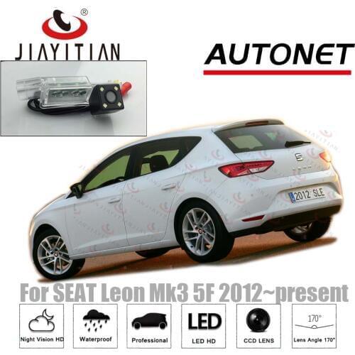 JIAYITIAN Rear View Camera For SEAT LEON MK3 hatch coupe 2012~2017 2013 2015/CCD Night Vision/Backup camera/License Plate camera