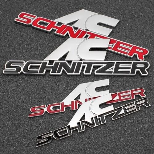 3D Metal Car Sticker AC Schnitzer Emblem Badge Decal Car Styling Decoration For BMW M Performance E36 E46 E39 E53 E90 E60 E61