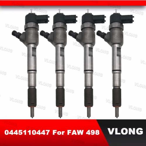 Diesel common rail fuel injector 0445110745 0445110447 044 5110 745 for FAW 498 engine