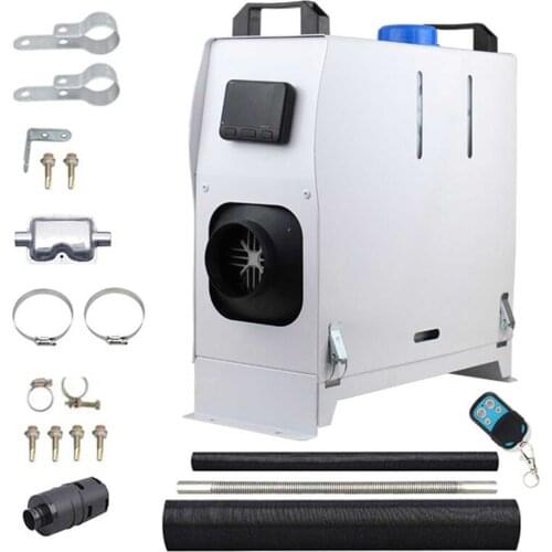 12V 8KW Diesel Air Heater All In One Car Parking Heater Air Conditioner Machine Remote Control LCD Display For Truck Boat
