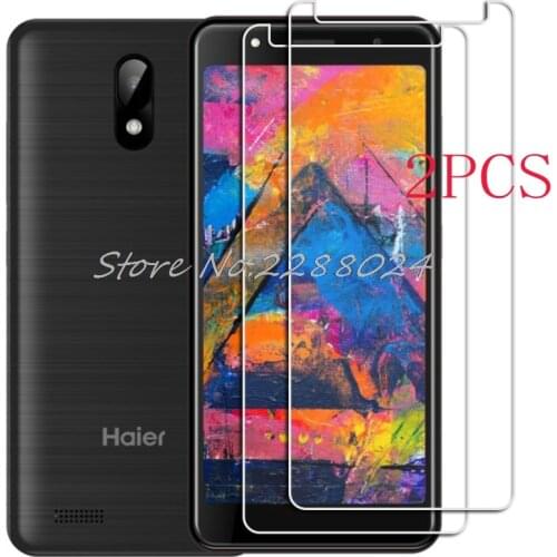 2PCS FOR Haier Alpha A2 Lite NFC Tempered Glass Protective On A2Lite Screen Protector Film Cover