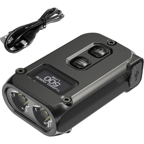 2020 NITECORE TINI2 UsbC Rechargeable Mini Keychain LED Flashlight Outdoor search Daily Small Metal EDC Pocket Light Lightweight