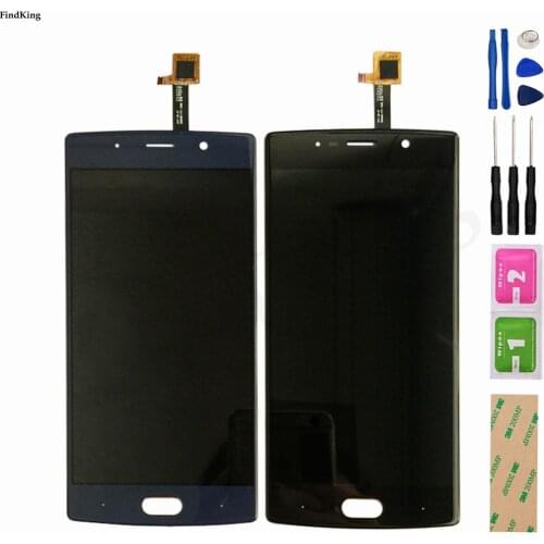 5.5'' Tested Touch Screen LCD Display For Doogee BL7000 LCD Display Touch Screen Digitizer Assembly Repair Part With Long Cable