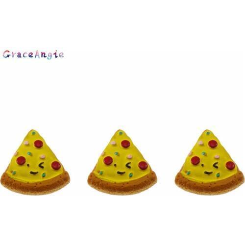 GraceAngie 6PC Pizza Style Yellow Silicone Cake Spacers Findings Women DIY Jewelry Bracelet Child Kids Gifts Accessory Findings