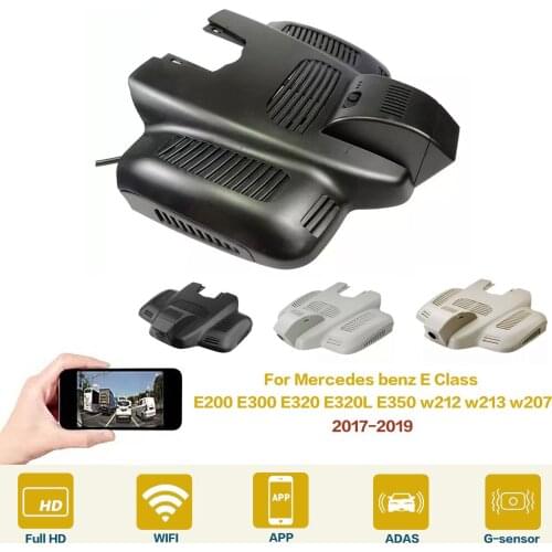 Car DVR Wifi Video Recorder Dash Cam Camera High Quality Night Vision Full Hd For Mercedes-Benz E200 E300 E320L GT50 2017-2019