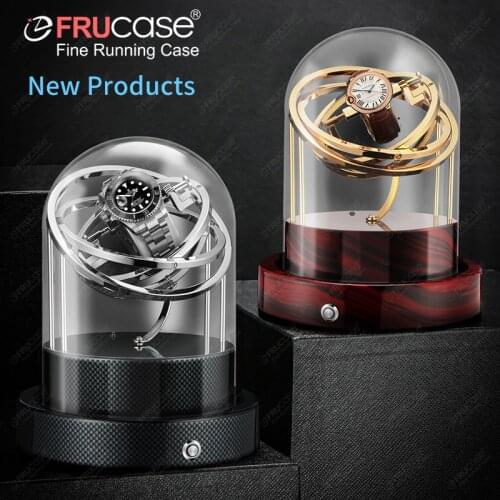 FRUCASE Watch Winder for Automatic Watches Watch Jewellery Box Collector Storage Case