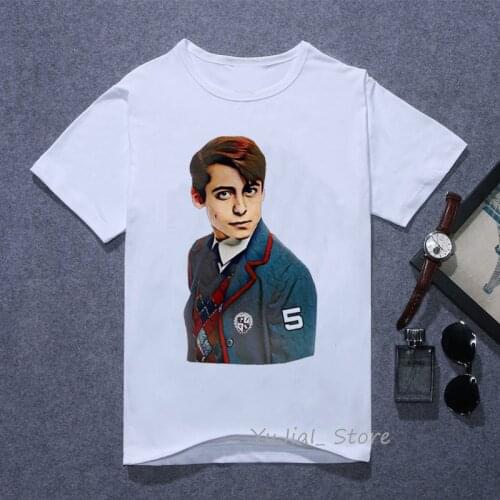 2021 Hot Sale Five - Umbrella Academy Cartoon Print Tshirt Women ItS öGa FöR öGa Idiots T Shirt Femme Summer Fashion T-Shirt