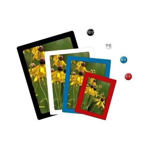 No Need to Punch Magnetic Photo Frame Morden Creative Picture Decorated Frame Convenient Sticker Photo Wall Decor Frame