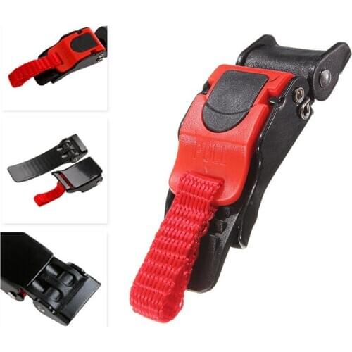 Motor Bike Helmet Chin Strap Speed Sewing Clip 9 Gear Quick Release Buckle Hot E7CA