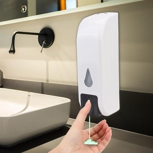 Bathroom Soap Dispenser Wall-mount Liquid Soap Container 350ml Shower Gel Detergent Shampoo Bottle Hotel Home Accessories