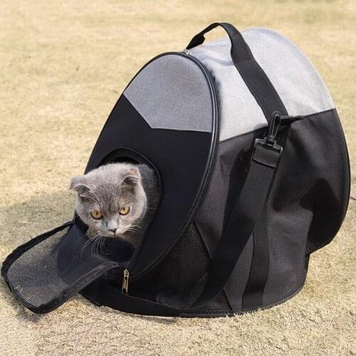 Wholesale Travel Carrier Carrying Basket Backpack Bag Breathable Transparent Pet Cat Dog