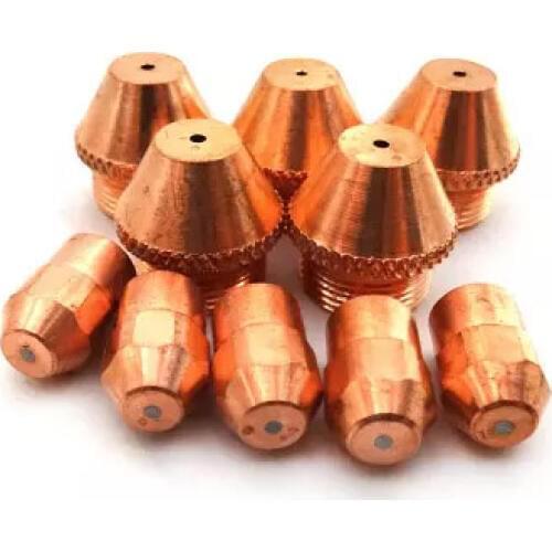 100A Plasma Welding Consumables 100PCS Nozzle +100PCS Electrode
