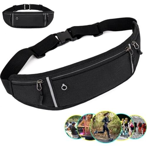 Professional Outdoor Running Bag Phone Anti-theft Pack Running Belt Waist Bags Invisible Kettle Belt Men Women Gym Waterproof