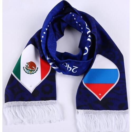 Make team football sscarf fans chearup scarf soccer scarf sublimation printing