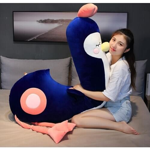 Cute Cartoon Plush Pillow Soft Pregnant Woman Pillow Animal Stuffed Back Support Cushion Relaxing Body Flamingo Dolls