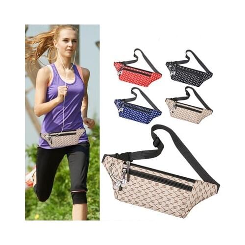 Fashion Colorful Unisex Shopping Small Waist Bags!Hot Prints Women Nylon Chest&One-Shoulder Holder All-Match Male Canvas Carrier