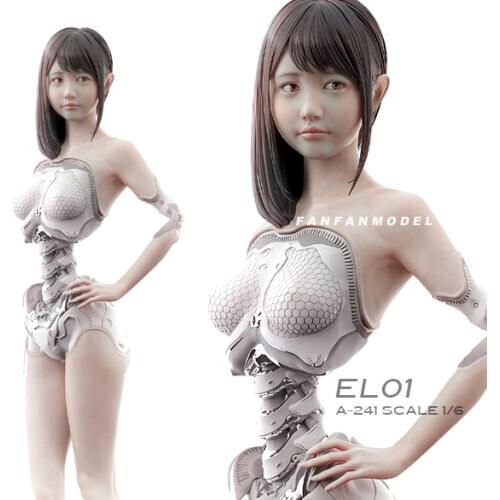 1/6 Resin Figure Kits Model Mechanical Beauty Self-assembled A-241