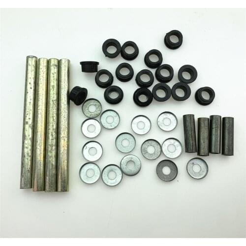 1set ,ATV Accessories Front Rocker Spacer Motorcycle Modified Buffer Rubber Sleeve Plastic Cushion