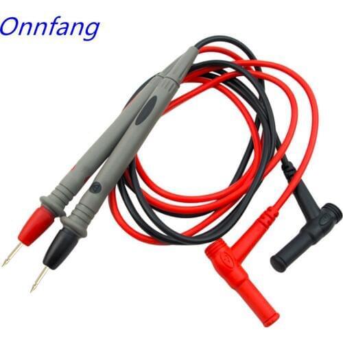 1 Pair Universal Multimeter Probe Test Leads For 1000V 20A Digital Multimeter Feelers Multimeter Wire Cable Pen Tip