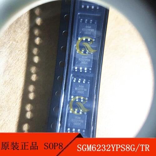 10PCS SGM6232YPS8G/TR patch 1.4 MHz SOP8 DC - DC buck converter original products