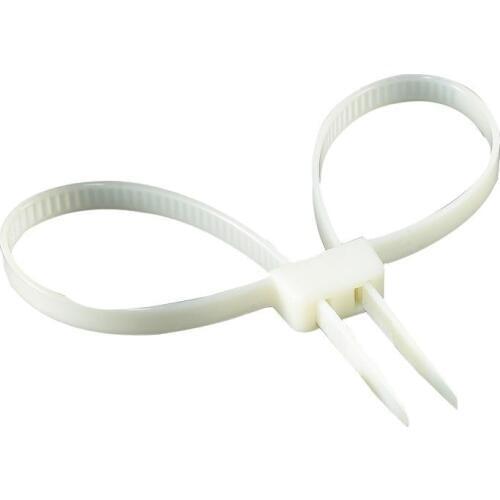 500pcs/lot plastic police handcuffs Double Flex Cuff Disposable Handcuffs Nylon Self Locking tie Cable Zip Ties Free Shipping