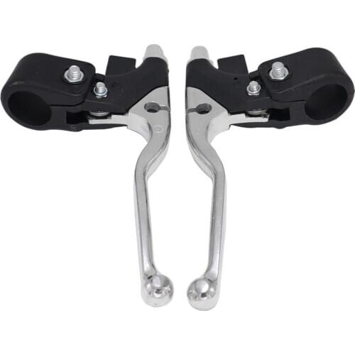Aluminum Bicycle Brake Levers 3-finger Brake Handles for Mountain Bike Cycling MTB Road Bike BMX V-Brake Accessories